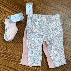 Set of 3M pants (2) and socks (3)